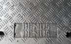 Stamp ground protection mats with company name - photos 1